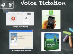 Voice dictation