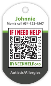 Generate a personal QR code for personal ID use